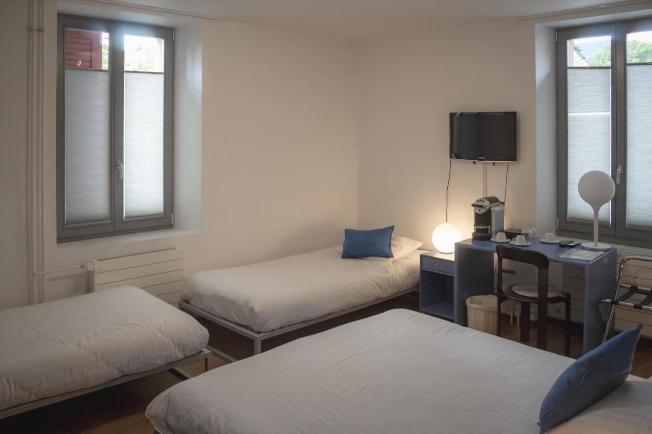 Au Boeuf Rouge Hotel Crassier Bagian luar foto